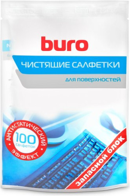 Влажные салфетки Buro BU-Zsurface