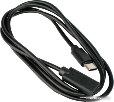 Кабель Cablexpert CCP-USB2-CMCF-1M USB Type-C - USB Type-C (1 м, черный) 