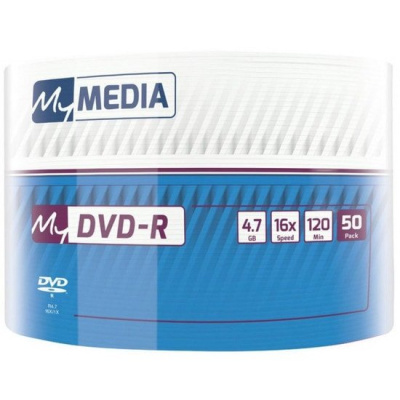 DVD-R диск MyMedia 4.7Gb 16x MyMedia 50 шт. в пленке 69200 