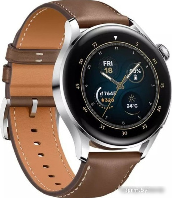 Умные часы Huawei Watch 3 Classic Edition with Leather Strap 