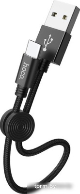 Кабель Hoco X35 USB Type-A - USB Type-C (0.25 м, черный) 