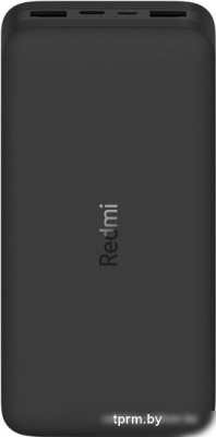 Xiaomi Redmi Power Bank 20000mAh (черный, международная версия) 