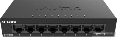 Неуправляемый коммутатор D-Link DGS-1008D/K2A 