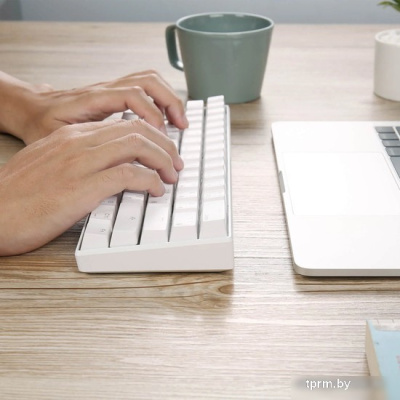 Royal Kludge RK61 RGB (белый, RK Red) 