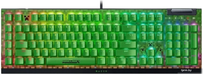 Клавиатура Razer BlackWidow V4 X Minecraft Edition (Razer Green, нет кириллицы) 