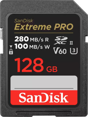 Карта памяти SanDisk Extreme PRO SDXC SDSDXEP-128G-GN4IN 128GB