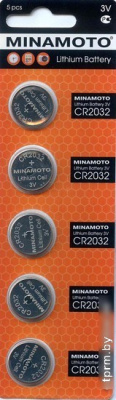 Minamoto CR2032 5/card 