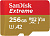 SanDisk Extreme microSDXC SDSQXAV-256G-GN6MN 256GB 