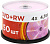DVD+RW диск Mirex 4.7Gb 4x UL130022A4B (50 шт.) 