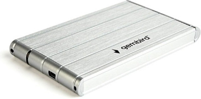 Бокс для жесткого диска Gembird EE2-U3S-5-S (серебристый) 