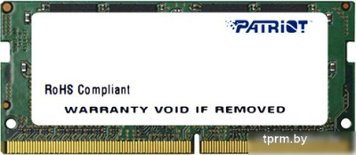 Оперативная память Patriot 4GB DDR4 SO-DIMM PC4-17000 [PSD44G213381S] 