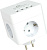 Сетевой фильтр Cablexpert CUBE-4-U4-W 