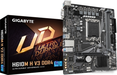 Материнская плата Gigabyte H610M H V3 DDR4 (rev. 1.0) 