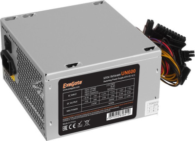 Блок питания ExeGate ATX-UN600 EX244556RUS 