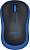 Мышь Logitech M185 (черный/синий) 