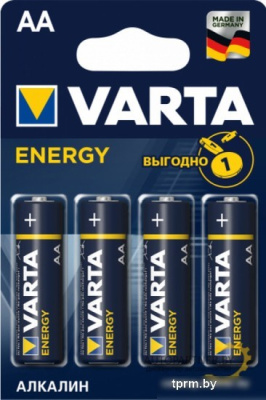 Varta Energy LR6 AA Alkaline 04106213414 4 шт 