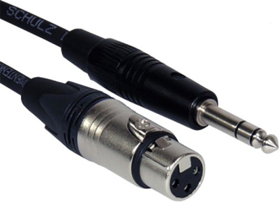 Кабель Linly Lighting XLRм (2 м, черный) 