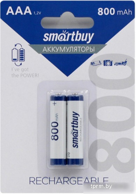 Аккумулятор SmartBuy AAA/2BL 2 шт. 800mAh SBBR-3A02BL800 