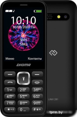 Мобильный телефон Digma Linx C281 (черный) 