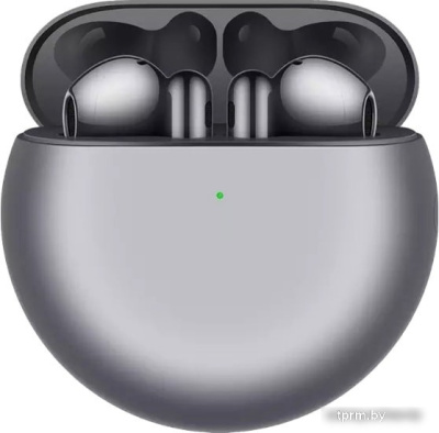 Наушники Huawei FreeBuds 4 (мерцающий серебристый) 