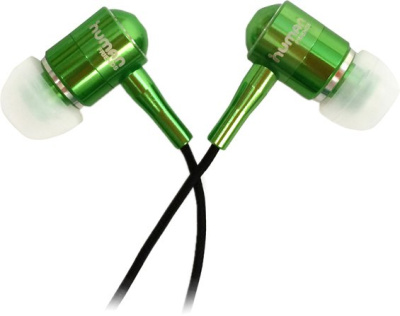 Наушники CBR Human Friends Zipper Green