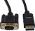 Кабель GoPower 00-00027497 DisplayPort - VGA (1.8 м, черный) 