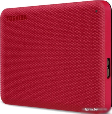 Внешний накопитель Toshiba Canvio Advance 4TB HDTCA40ER3CA (красный) 