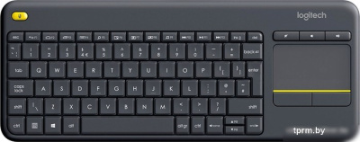 Клавиатура Logitech K400 Plus (черный, нет кириллицы) 