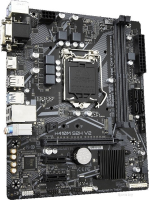 Материнская плата Gigabyte H410M S2H V2 (rev. 1.9/2.1) 