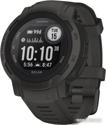 Умные часы Garmin Instinct 2 Solar (черный) 
