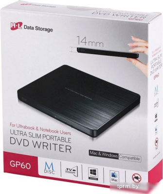 Оптический накопитель LG GP60NB60  Оптический накопитель LG GP60NB60