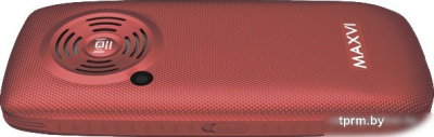 Кнопочный телефон Maxvi B32 (красный) 