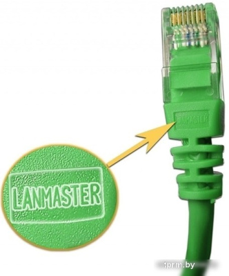 Кабель Lanmaster LAN-PC45/U5E-7.0-GN 