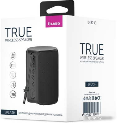 Беспроводная колонка Olmio Splash BS-02 