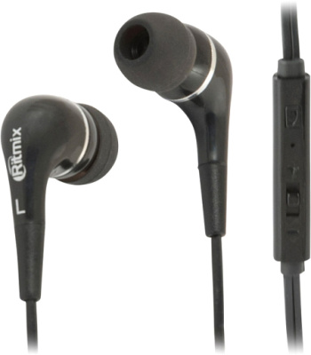 Наушники Ritmix RH-112M (черный) 