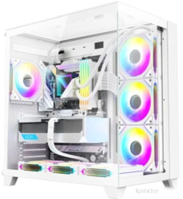 Корпус ALSEYE Vision Ultra 4 fans (белый) 