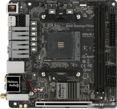 Материнская плата ASRock Fatal1ty B450 Gaming-ITX/ac 