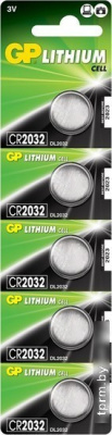 GP Lithium CR2032 5 шт. 