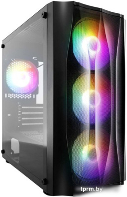 Корпус 1stPlayer Firebase X3-M-BK-4F1 