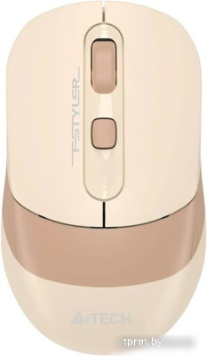 Мышь A4Tech Fstyler FG10CS Air (бежевый/коричневый) 