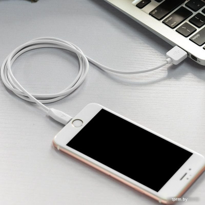 Кабель Hoco X1 USB Type-A - Lightning (1 м, белый) 
