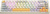 Клавиатура Cyberlynx ZA68 Beige Gray Yellow (TNT Yellow) 