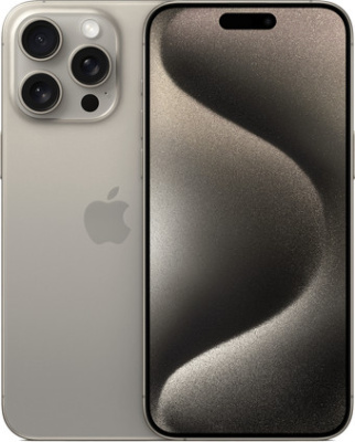 Смартфон Apple iPhone 15 Pro Max 512GB (природный титан) 