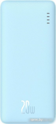 Внешний аккумулятор Baseus Airpow Fast Charge Power Bank 20W 20000mAh (голубой) 