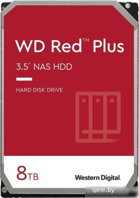Жесткий диск WD Red Plus 8TB WD80EFZZ 