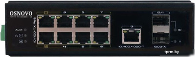 Неуправляемый коммутатор Osnovo SW-60812/I 