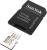 Карта памяти SanDisk microSDXC SDSQQVR-256G-GN6IA 256GB (с адаптером) 