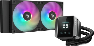 Жидкостное охлаждение для процессора DeepCool Mystique 240 ARGB R-LX550-BKADSNC-G-1 