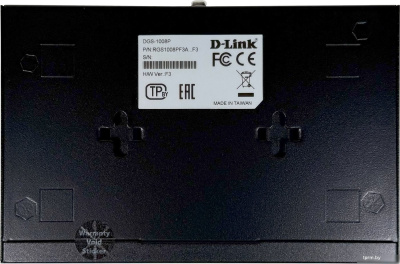 Неуправляемый коммутатор D-Link DGS-1008P/F3A 