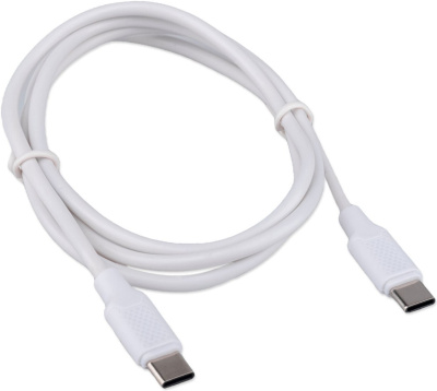 Кабель Cablexpert USB Type-C - USB Type-C CC-USB2-CMCM-60-1M-W (1 м, белый) 